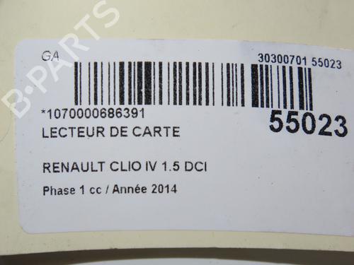 Kortleser RENAULT CLIO IV Grandtour (KH_) 1.5 dCi 90 (KHN3, KHN4) | BP30714700E4 