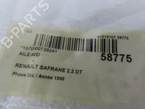 Forkjerm høyre Forkjerm høyre RENAULT SAFRANE II (B54_) 2.2 dT (B54G) (113 hp) 36396024 36396024
