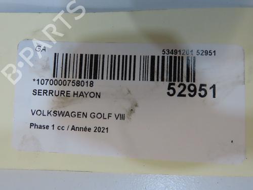 Bagklap lås VW GOLF VIII (CD1, DA1) 2.0 GTI Clubsport | BP38942749C101 - Image 5