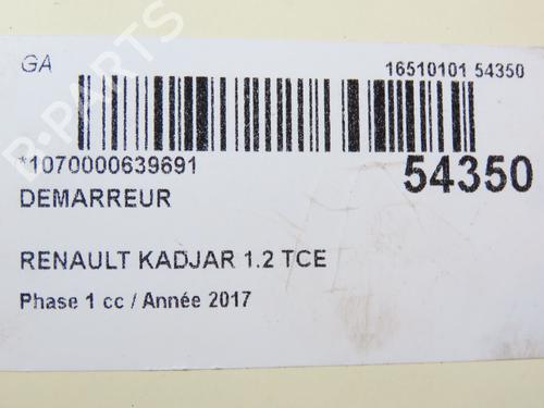 Starter RENAULT KADJAR (HA_, HL_) 1.2 TCe 130 (HLMR) | BP28967034M8 