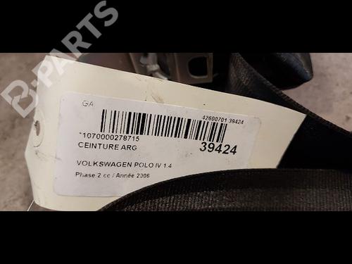 Rear left belt tensioner VW POLO (9N_, 9A_) 1.4 TDI | BP9613820C89 