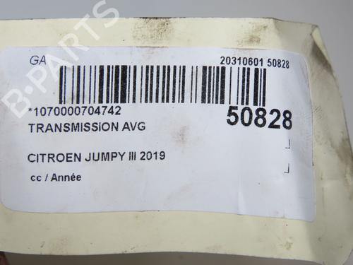 Left front driveshaft CITROËN JUMPY III Van (V_) 1.5 BlueHDi 120 | BP32129622M38 