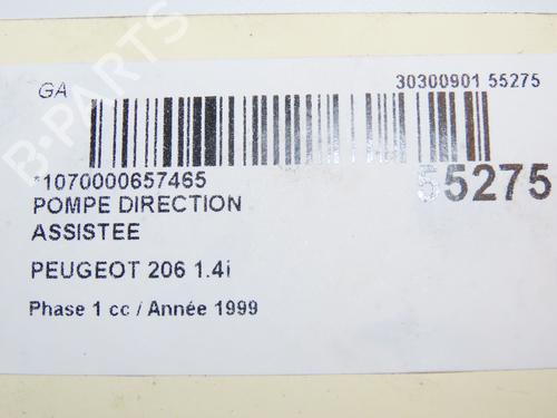 Steering pump PEUGEOT 206 Hatchback (2A/C) 1.4 i | BP29150961M99 