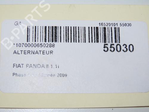 Alternator FIAT PANDA (169_) 1.1 (169.AXA1A) | BP31605851M7 