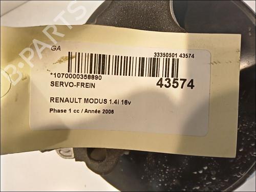 Used Servo brake RENAULT MODUS / GRAND MODUS (F/JP0_) 1.4 (JP01, JP0J) (98 hp) 11100533