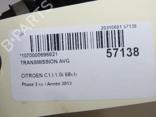 Left front driveshaft CITROËN C1 (PM_, PN_) 1.0 | BP36682259M38 - Image 5