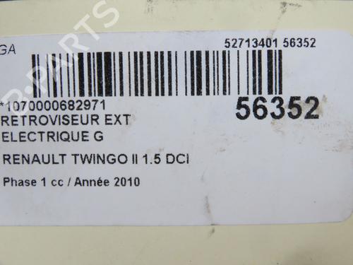 left-mirror-renault-twingo-ii-cn0_-2007-33059423 main image