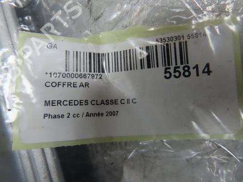 Used Tailgate MERCEDES-BENZ C-CLASS (W203) C 220 CDI (203.008) (150 hp) 31984643