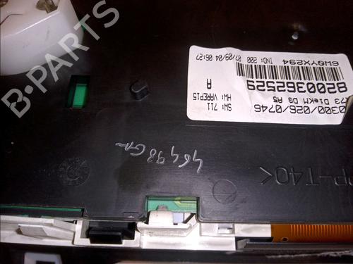 Instrument cluster RENAULT VEL SATIS (BJ0_) 2.2 dCi (BJ0E, BJ0F) | BP23174859C47