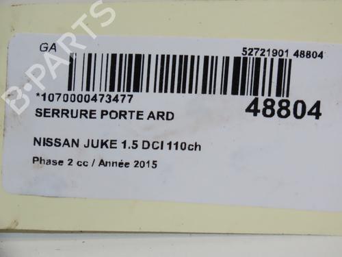 Rear right lock NISSAN JUKE (F15) 1.5 dCi | BP17488342C99 
