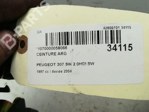 Rear left belt tensioner PEUGEOT 307 SW (3H) 2.0 HDI 110 | BP9594724C89 