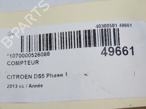 Quadrante CITROËN DS5 2.0 HDi 200 Hybrid4 All-wheel Drive (200 hp) 20327650