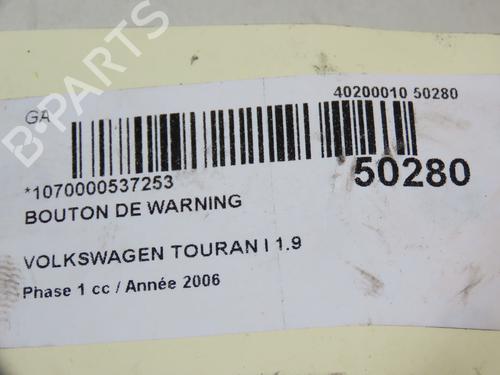 Warning switch VW TOURAN (1T1, 1T2) 1.9 TDI | BP18204630I22 