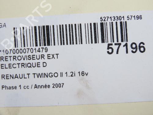 right-mirror-renault-twingo-ii-cn0_-2007-38023771 main image