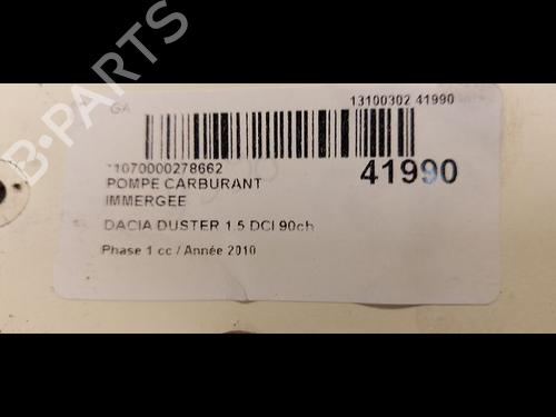 Used Fuel pump DACIA DUSTER (HS_) 1.5 dCi (86 hp) 23171378