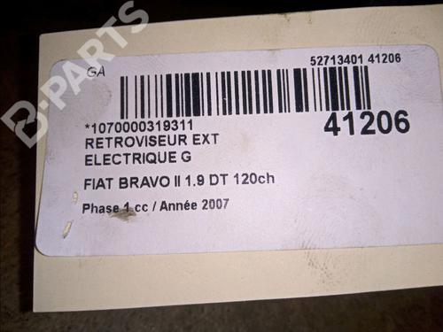 Left mirror FIAT BRAVO II (198_) 1.9 D Multijet (198AXB1A) | BP10053320C26 