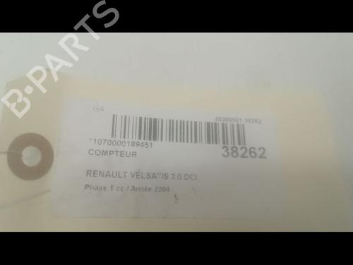 Instrument cluster RENAULT VEL SATIS (BJ0_) 3.0 dCi (BJ0J, BJ0N) | BP23174794C47 - Image 3