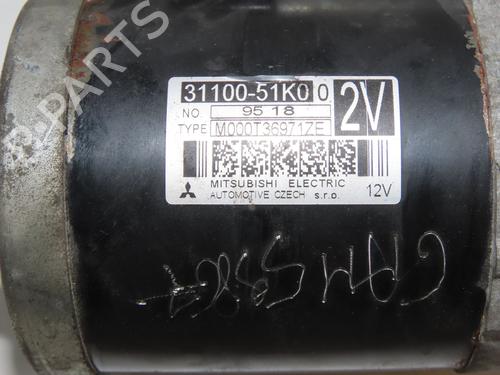Starter OPEL AGILA B (H08) 1.0 (F68) | BP37650725M8 - Image 2