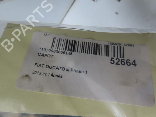 Used Hood FIAT DUCATO Van (250_) 130 Multijet 2,3 D (131 hp) 26381253