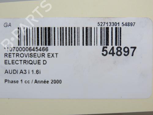 right-mirror-audi-a3-8l1-1996-1997-1998-1999-2000-2001-2002-2003-2004-2005-2006-30893450 main image