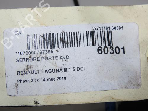 front-right-lock-renault-laguna-iii-bt01-2007-2008-2009-2010-2011-2012-2013-2014-2015-37226042 main image