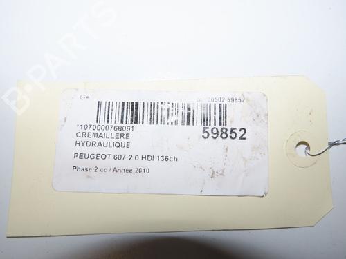 Used Steering rack Steering rack PEUGEOT 607 (9D, 9U) 2.0 HDI (136 hp) 39997047 39997047