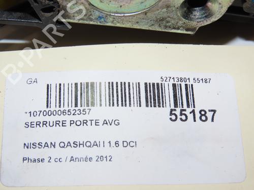 Used Front left lock NISSAN QASHQAI I (J10, NJ10) 1.6 dCi All-wheel Drive (130 hp) 29045767