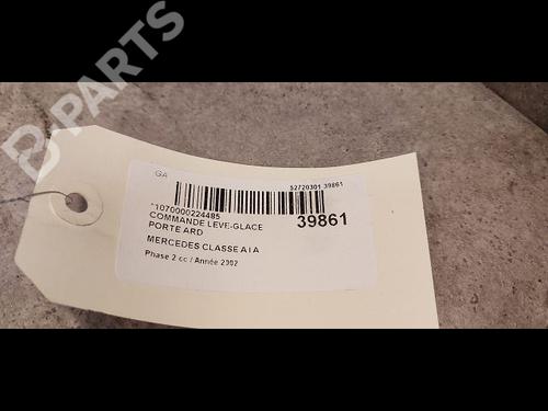 Right rear window switch MERCEDES-BENZ A-CLASS (W168) A 170 CDI (168.009, 168.109) | BP9606832I28 