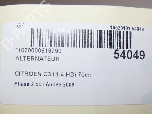 Alternator CITROËN C3 I (FC_, FN_) 1.4 HDi | BP29441620M7 