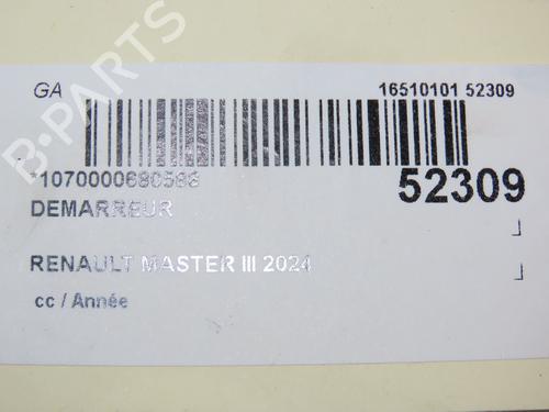 Startmotor RENAULT MASTER III Van (FV) 2.3 dCi 165 RWD (FV0P, FV0U, FV10, FV12, FV1E) | BP30403999M8 
