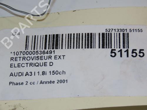 Right mirror AUDI A3 (8L1) 1.8 T | BP18342680C27 