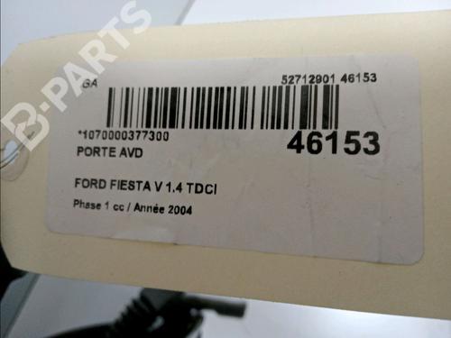 Right front door FORD FIESTA V (JH_, JD_) 1.4 TDCi | BP11102487C3