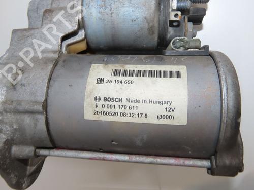 Starter OPEL MERIVA B MPV (S10) 1.4 (75) | BP37252293M8 - Image 3