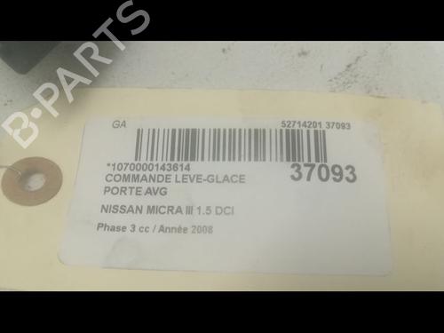 left-front-window-switch-nissan-micra-iii-k12-2002-2003-2004-2005-2006-2007-2008-2009-2010-2011-23176534 main image