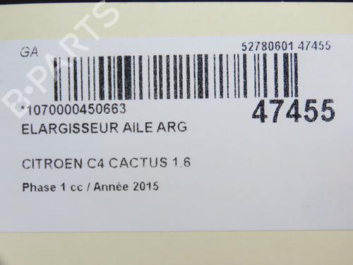 Used Rear left wheel arch trim CITROËN C4 CACTUS 1.6 BlueHDi 100 (99 hp) 14988551