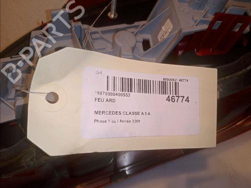 Right taillight MERCEDES-BENZ A-CLASS (W169) A 180 CDI (169.007, 169.307) | BP14952128C35 