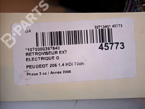 Left mirror PEUGEOT 206 Hatchback (2A/C) 1.4 HDi eco 70 | BP11102674C26  - Image 5