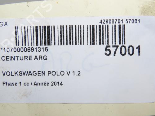 Rear left belt tensioner VW POLO V (6R1, 6C1) 1.2 | BP32377370C89 