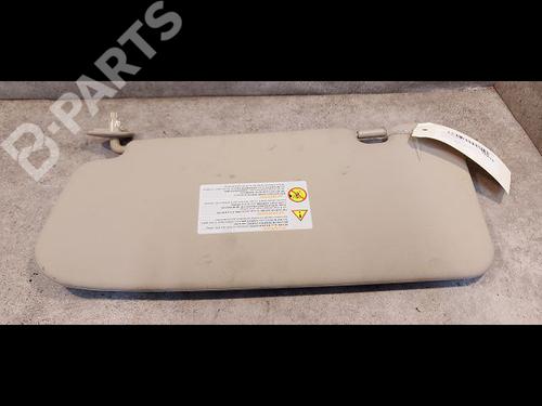 Used Right sun visor NISSAN X-TRAIL I (T30) 2.2 Di 4x4 (114 hp) 9612838