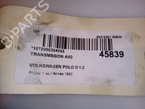Right front driveshaft VW POLO III (6N1) 55 1.3 | BP23172774M39 