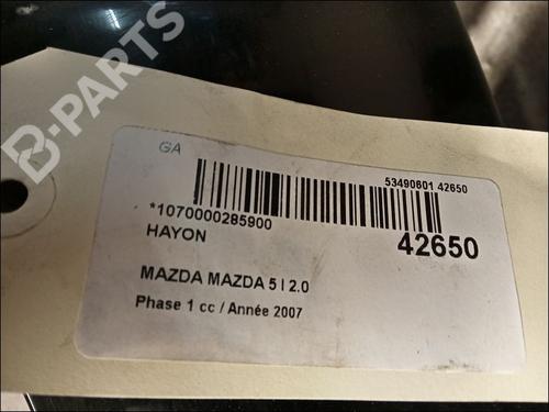 Tailgate MAZDA 5 (CR) 2.0 CD (CR19) | BP9614898C6 