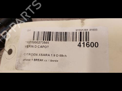 Hood lift support CITROËN XSARA Break (N2) 1.9 D | BP14879062C139 