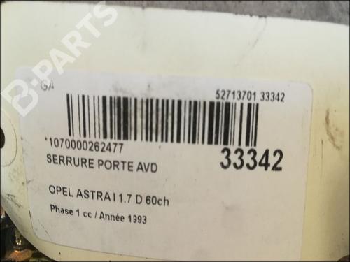 Høyre foran lås OPEL ASTRA F Hatchback (T92) 1.7 D (F08, M08, F68, M68) | BP9611464C97 