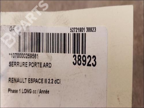 Rear right lock RENAULT ESPACE III (JE0_) 2.2 dCi (JE0K) | BP9610922C99 