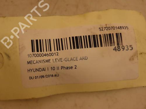 Used Rear right window mechanism Rear right window mechanism HYUNDAI i10 III (AC3, AI3) 1.0 T-GDi (100 hp) 16707452 16707452