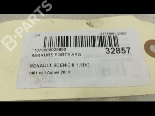 Rear left lock RENAULT SCÉNIC II (JM0/1_) 1.5 dCi (JM1E, JM16) | BP9595459C100 