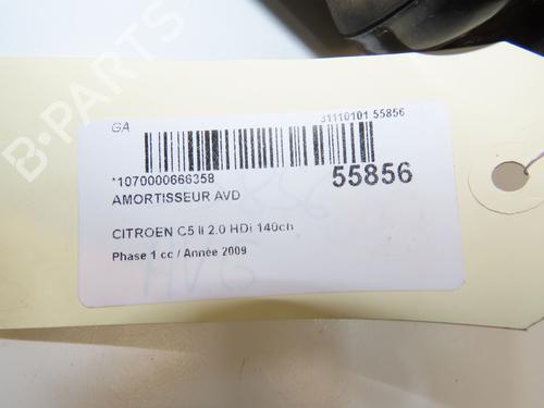 Højre fortil støddæmper CITROËN C5 III (RD_) 2.0 HDi 140 (RDRHF8, RDRHFA, RDRHA8, RDRHAJ) (140 hp) 31141112