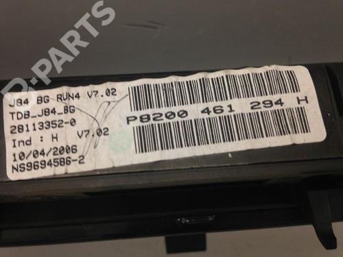 Instrument cluster RENAULT SCÉNIC II (JM0/1_) 1.9 dCi | BP9594260C47 