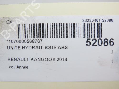 Módulo de ABS RENAULT KANGOO Express (FW0/1_) 1.5 dCi 75 (FW07, FW10, FW04) | BP24344389M43