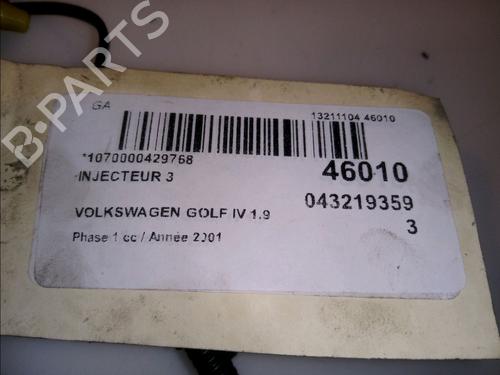 Used Injector VW GOLF IV (1J1) 1.9 TDI (110 hp) 12521603